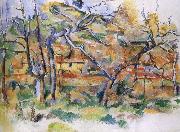Paul Cezanne and tree house Spain oil painting artist